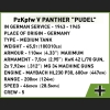 PzKpfw V Panther - Pudel 840 Kl. 1:28 HC WWII